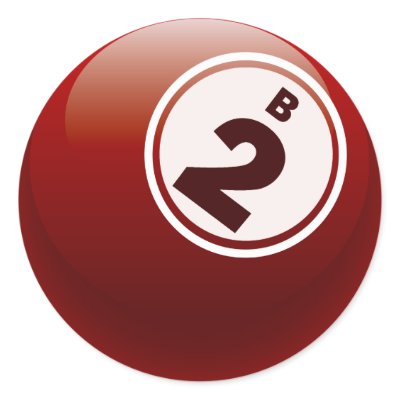 B 2 BINGO BALL by dgpaulart