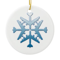 B-52 Aircraft Snowflake