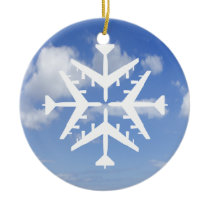 B-52 Aircraft Snowflake