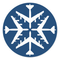 B-52 Aircraft Snowflake