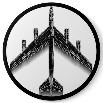 B-52 Peace Button by zazzler55811