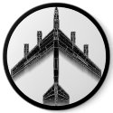 B-52 Peace Button