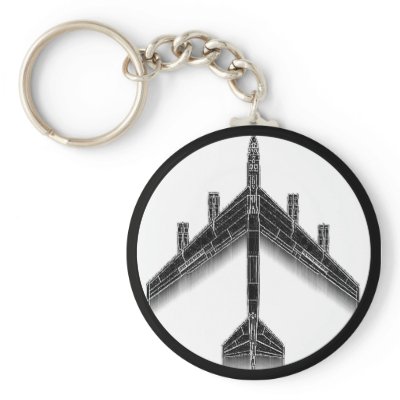 B-52 Peace Keychain by zazzler55811