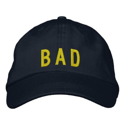 B A D cap  (~SLEEPLESS BEAUTY~ Edition) Embroidered Baseball Cap by StomeRanma