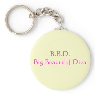 B.B.D.Big Beautiful Diva Key Chain by xiulan
