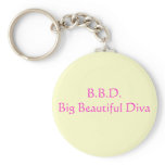 B.B.D.Big Beautiful Diva keychains