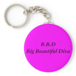 B.B.DBig Beautiful Diva Keychains