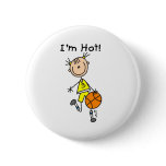 B-Ball I'm Hot Button