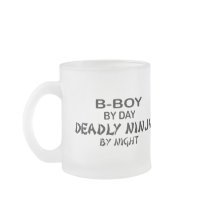 B-Boy Deadly Ninja by Night Coffee Mugs