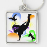 B-boying Keychains