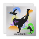 B-Boying Party Invitation