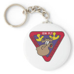 B Co 3rd MI Bn Intelligence Aviation IEW Plt Keychain