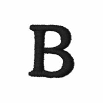 B Customised Initial Embroidered Shirt