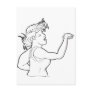 B Dancin' Post Card