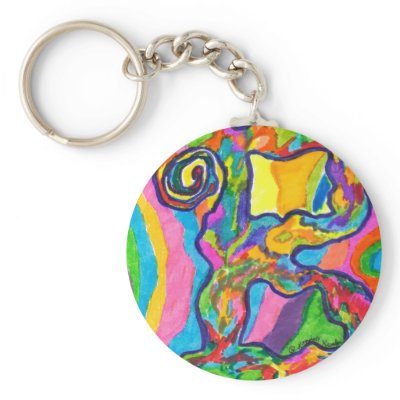 B Electric Keychains by newriverartist