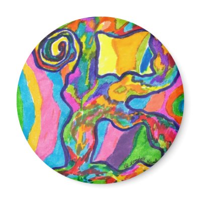 B Electric Refrigerator Magnet by newriverartist