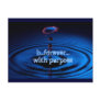 b...forever... with purpose post card