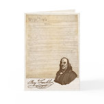 B. Franklin: Liberty & Safety - Greeting Card
