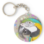 B&G macaw keychain
