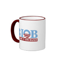 B.I.O.B. Blame It On Bush Coffee Mug