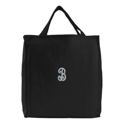 B initial tote bag B initial tote bag