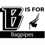 B Is For Bagpipes photo sculptures