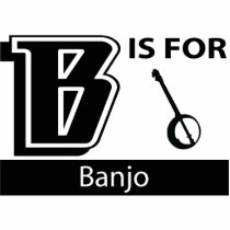 B Is For Banjo Photo Sculpture
