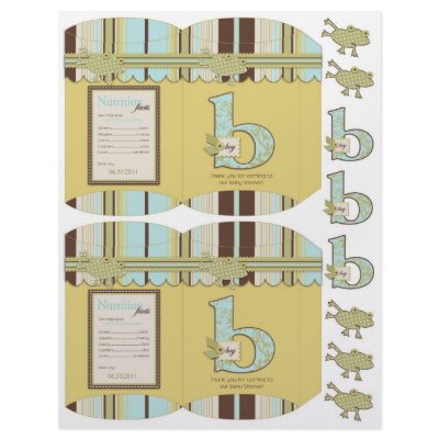 B is for Boy Mini Puff Box by LullabyeDreams