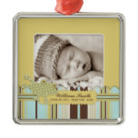 B is for Boy Photo Ornament