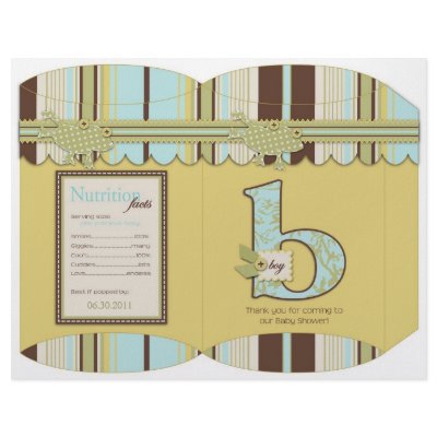 B is for Boy Puff Box Full Color Flyer by LullabyeDreams