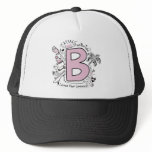 B is for BRIDE PINK Mesh Hat