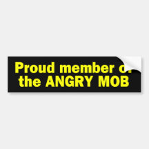 b_memberofangrymob bumper stickers