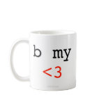 b my valentine (Be My Valentine) - Mug