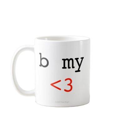 b my valentine (Be My Valentine) - Mug by omugosh