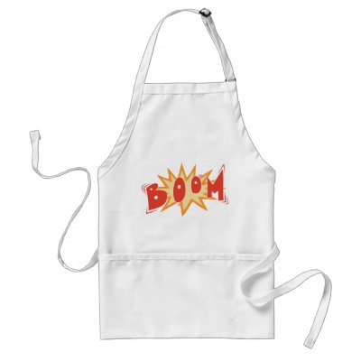B O O M APRON by kbilltv