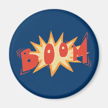 B O O M FRIDGE MAGNET