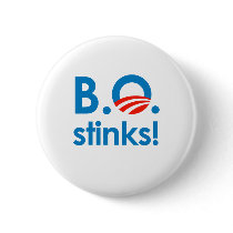 B.O. Stinks / Anti-Obama Pins