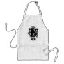 "B" Ornate Baroque Monogram Apron