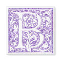 "B" Ornate Monogram magnets