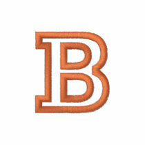 "B" Small Athletic Letter