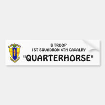 B-Troop Bumper sticker