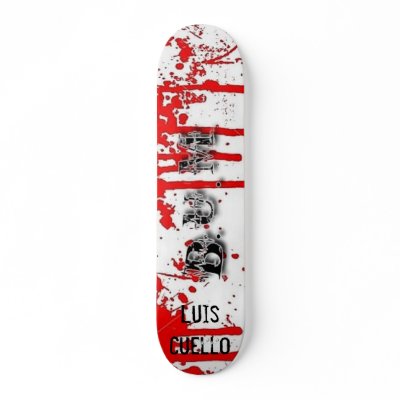 B.U.M Team Skateboard by serenitychaos