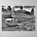 B&W 56 Shasta Canned Ham posters
