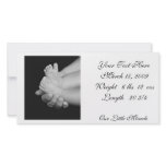 B&W Babys Feet Photo Card photo cards
