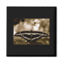 B/W Butterfly Magnet