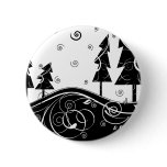 b&w Christmas trees Pin