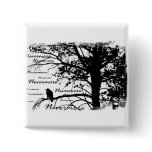 B&W Nevermore Raven Silhouette