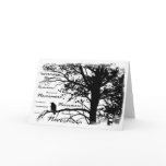 B&W Nevermore Raven Silhouette