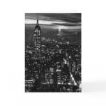 B&W New York City at Night cards