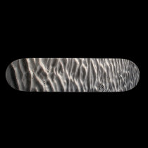 B&W sand Ripples skateboards